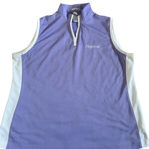 Page & Tuttle Women’s Sleeveless Lilac Polo Golf Shirt